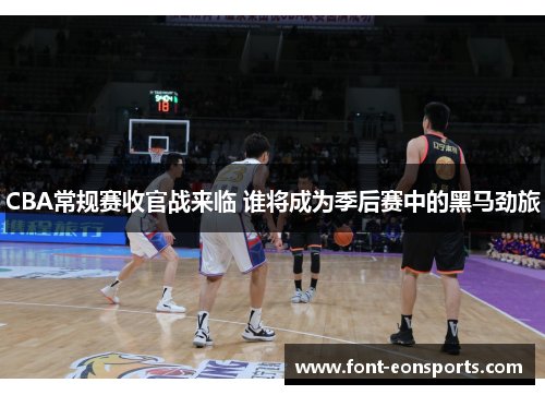CBA常规赛收官战来临 谁将成为季后赛中的黑马劲旅